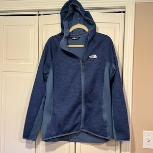 Northface women’s hoodie full zip, size XL